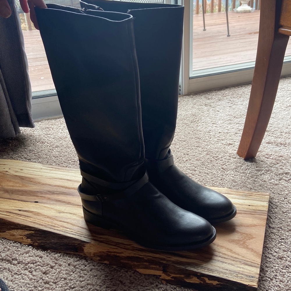 Dark brown Ralph Lauren Chaps boots